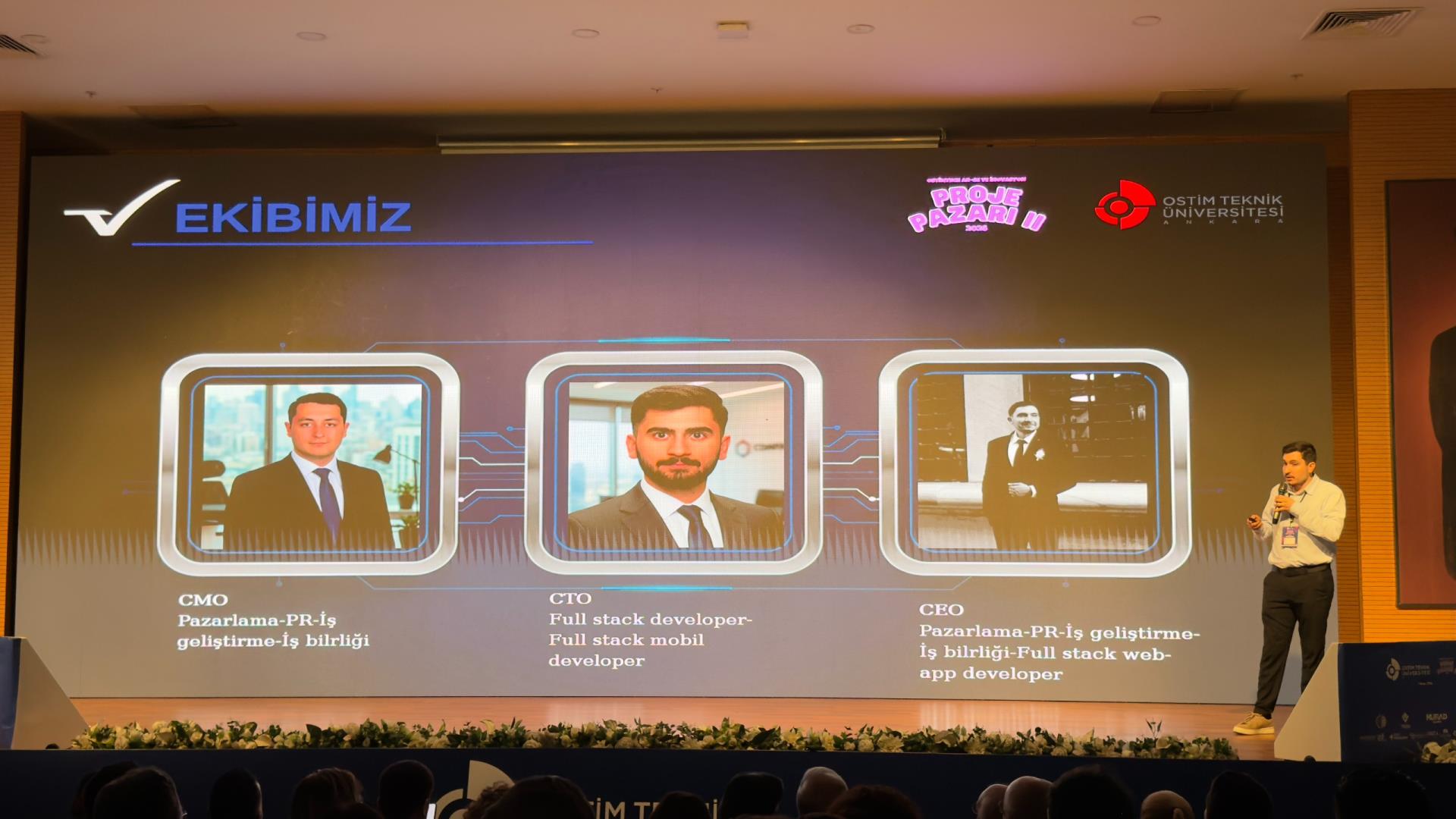 Öğrencilerimiz OSTİMTech Ar-Ge ve İnovasyon Proje Pazarı’nda Finalde Yarıştı
